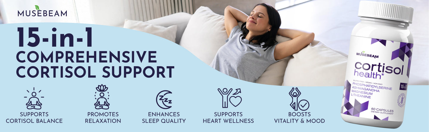 MuseBeam Cortisol Detox Supplement