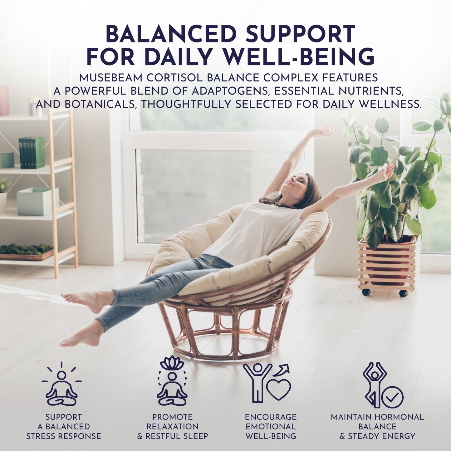 MuseBeam Cortisol Detox Supplement
