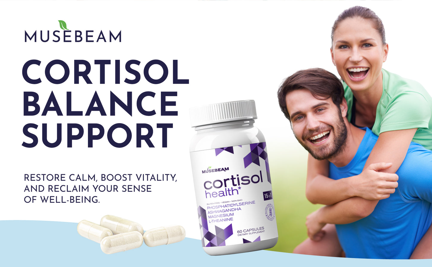 MuseBeam Cortisol Detox Supplement