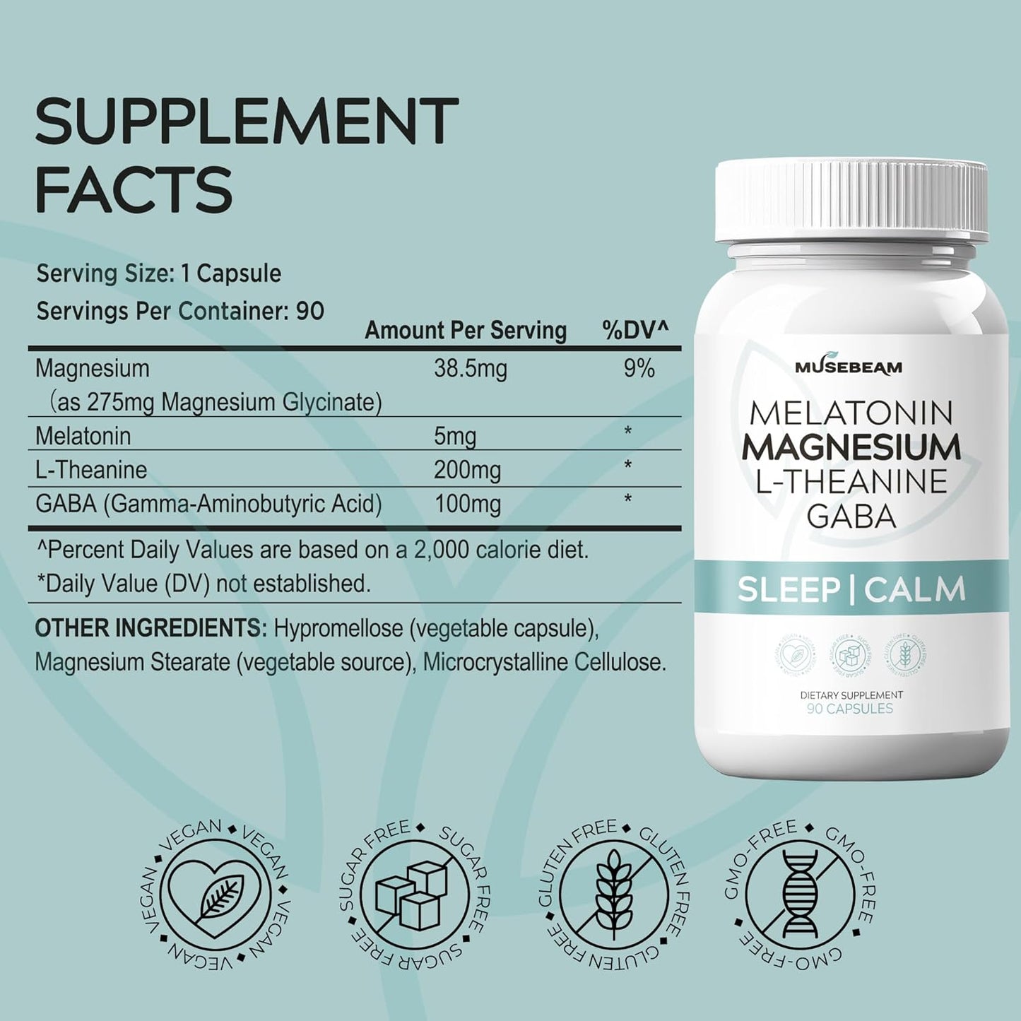 MuseBeam Sleep Magnesium Capsule