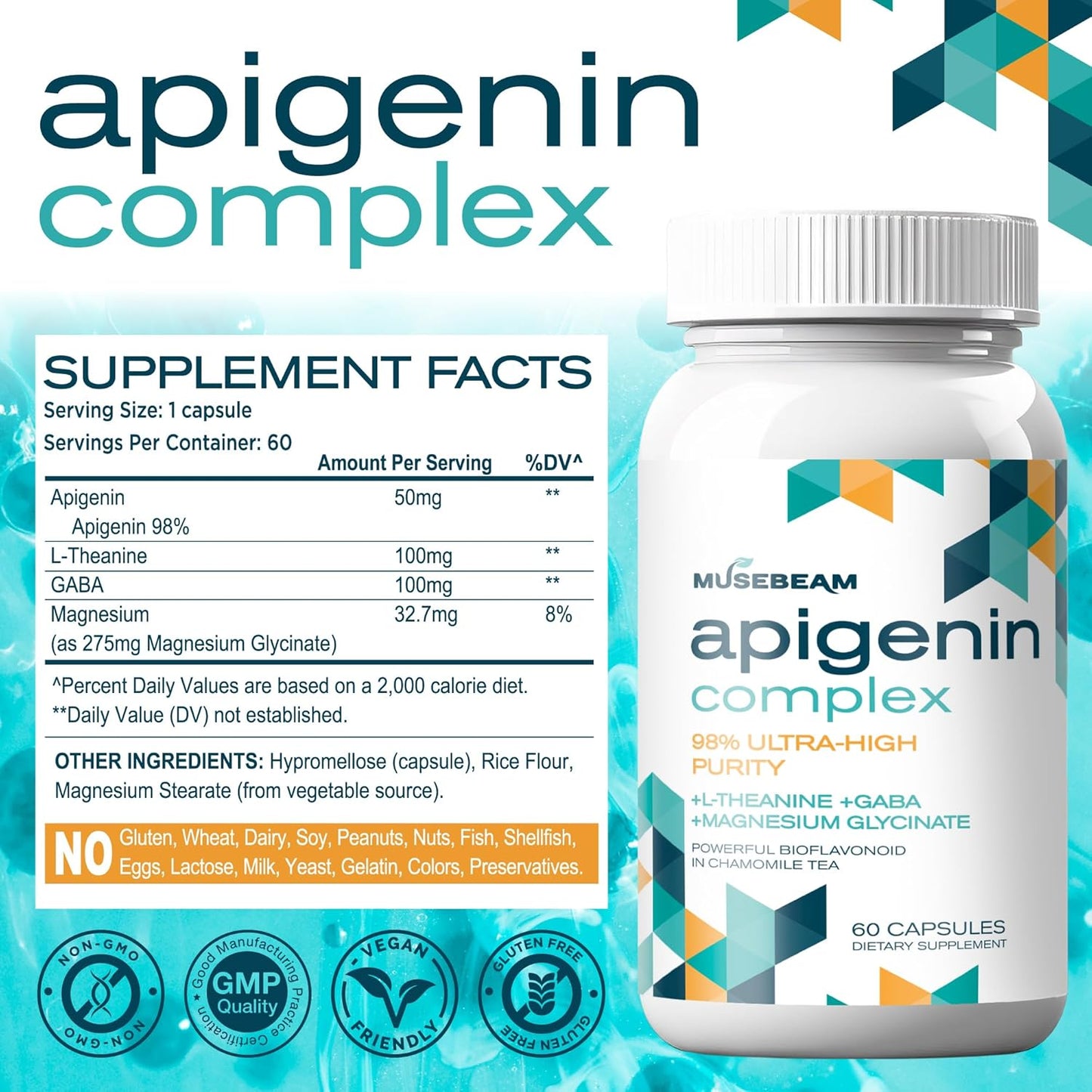 MuseBeam Apigenin Supplement
