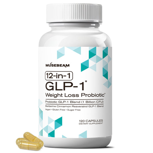 MuseBeam GLP-1 Probiotic Weight Loss Support Supplement