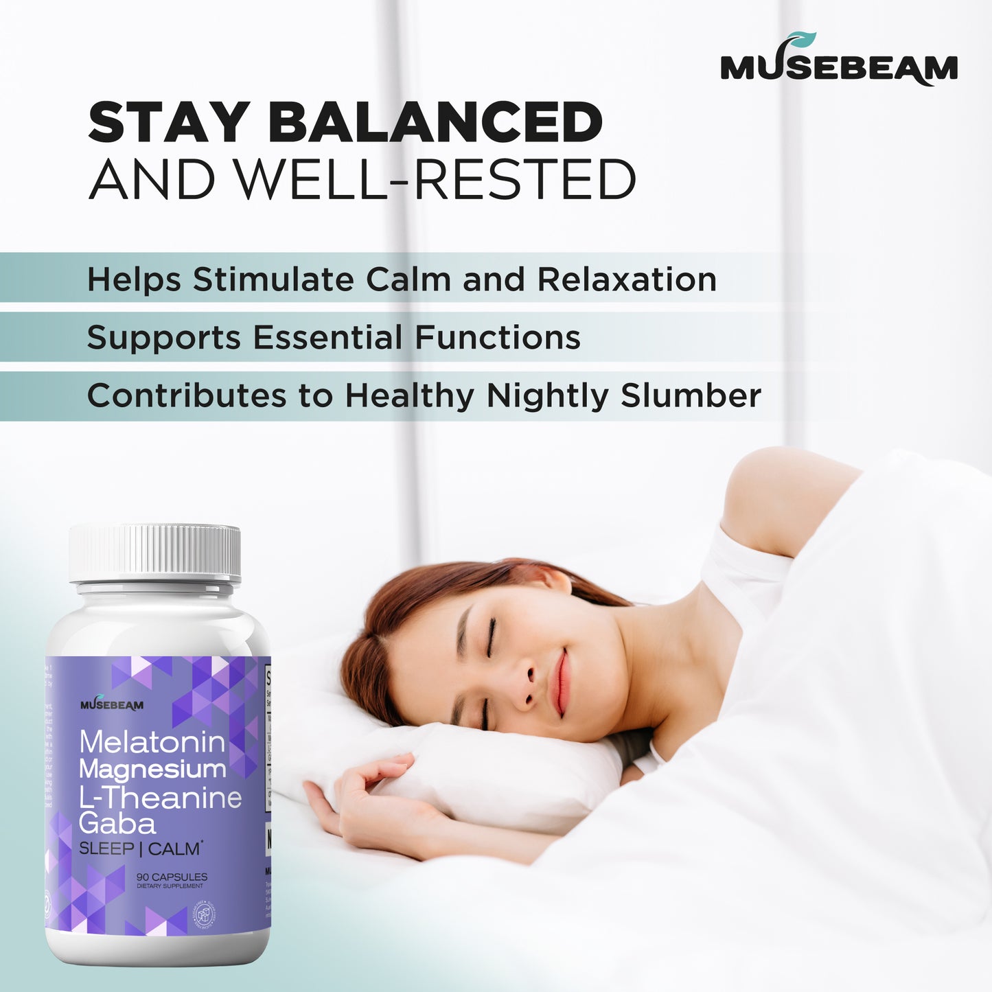 MuseBeam Sleep Magnesium Capsule
