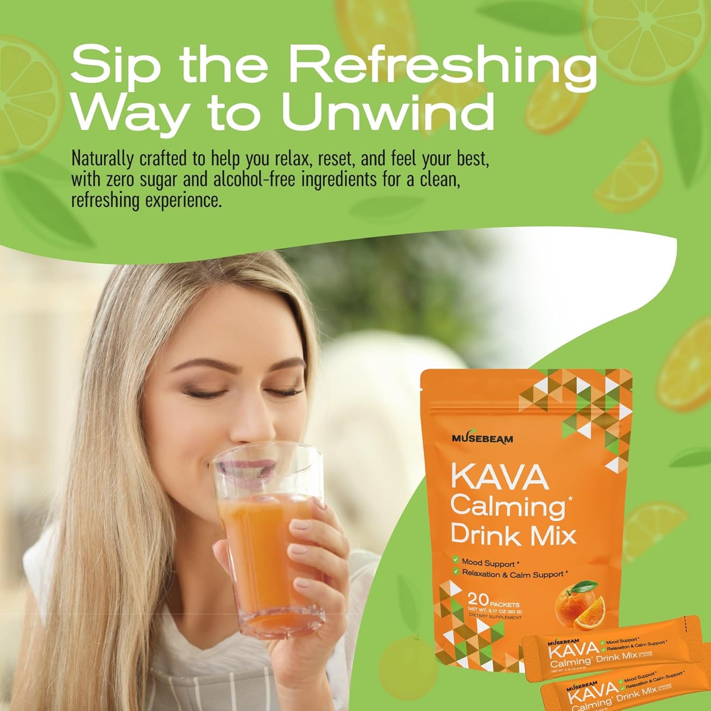 MuseBeam Kava Calming Drink Mix