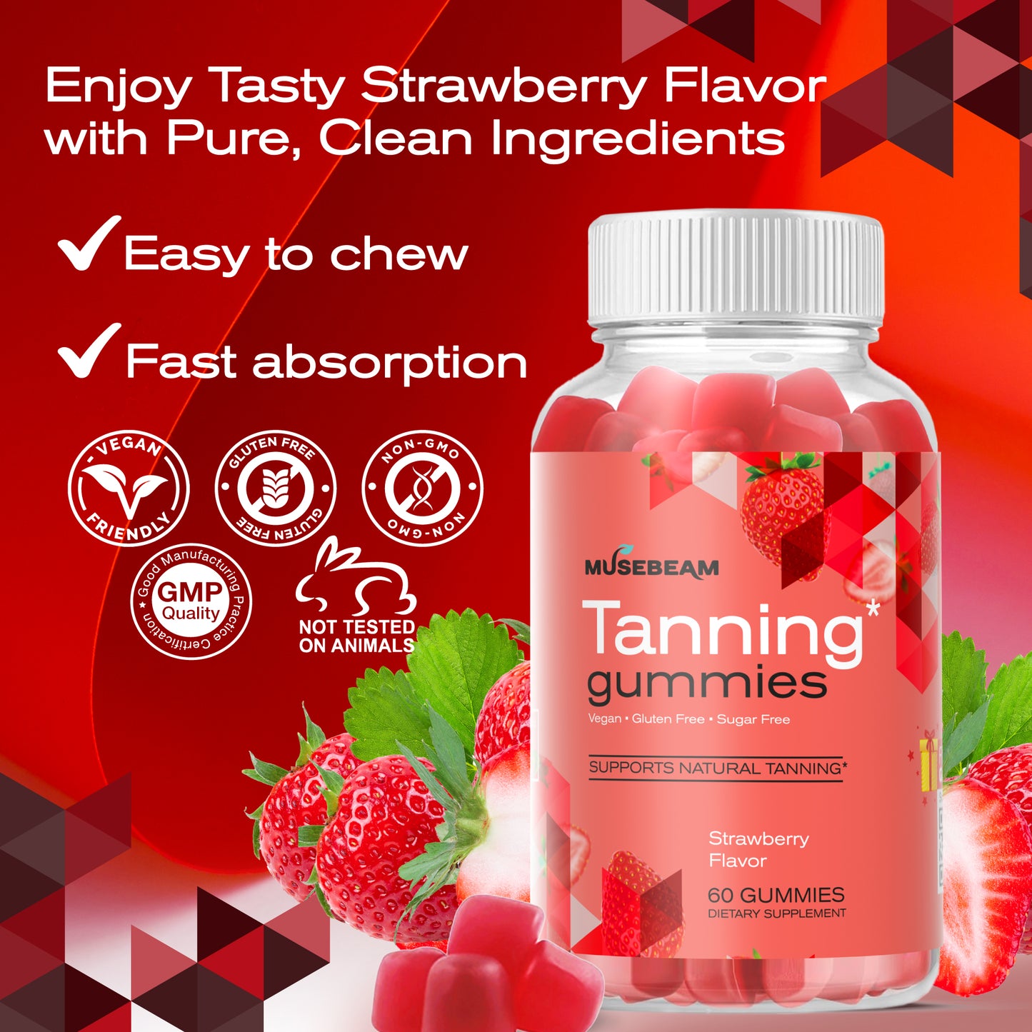 MuseBeam Tanning Gummies