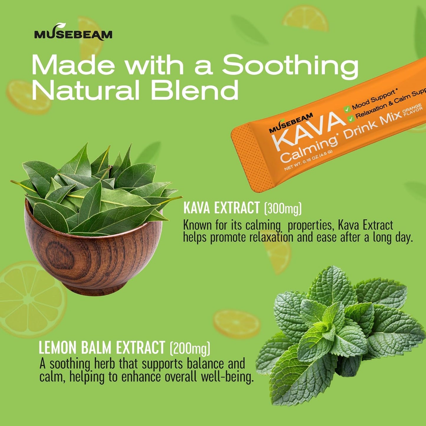 MuseBeam Kava Calming Drink Mix
