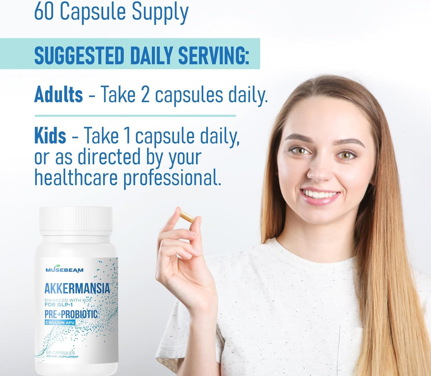 MuseBeam Akkermansia Muciniphila Capsule