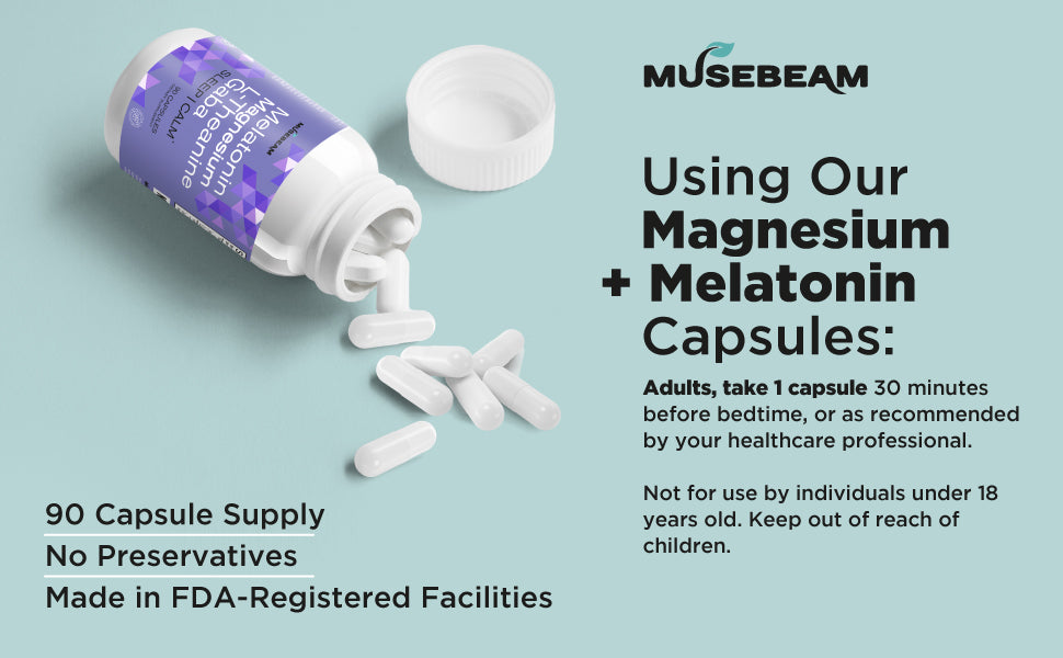 MuseBeam Sleep Magnesium Capsule