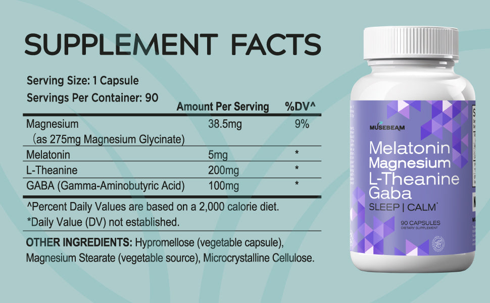 MuseBeam Sleep Magnesium Capsule